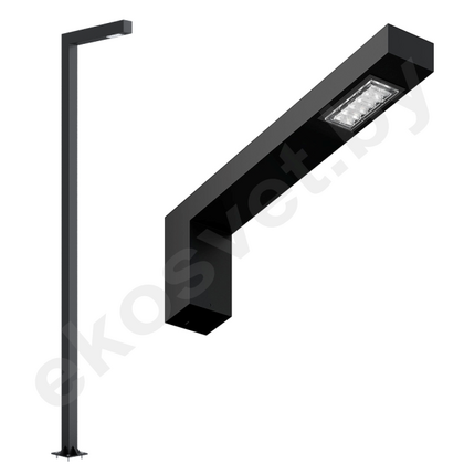 Светодиодный парковый светильник 28Вт ДДУ ES-STR 1x28-031